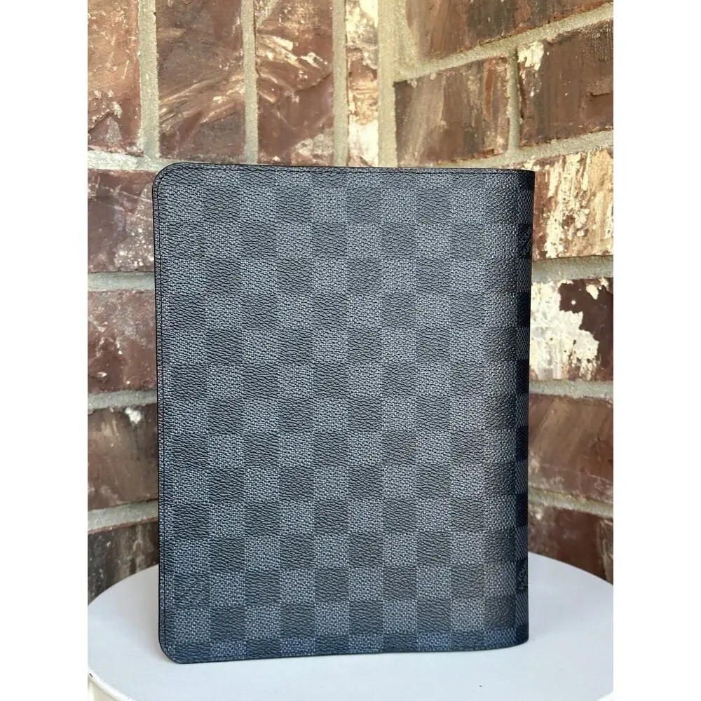 Louis Vuitton Desk Agenda Cover Damier Graphite	41139